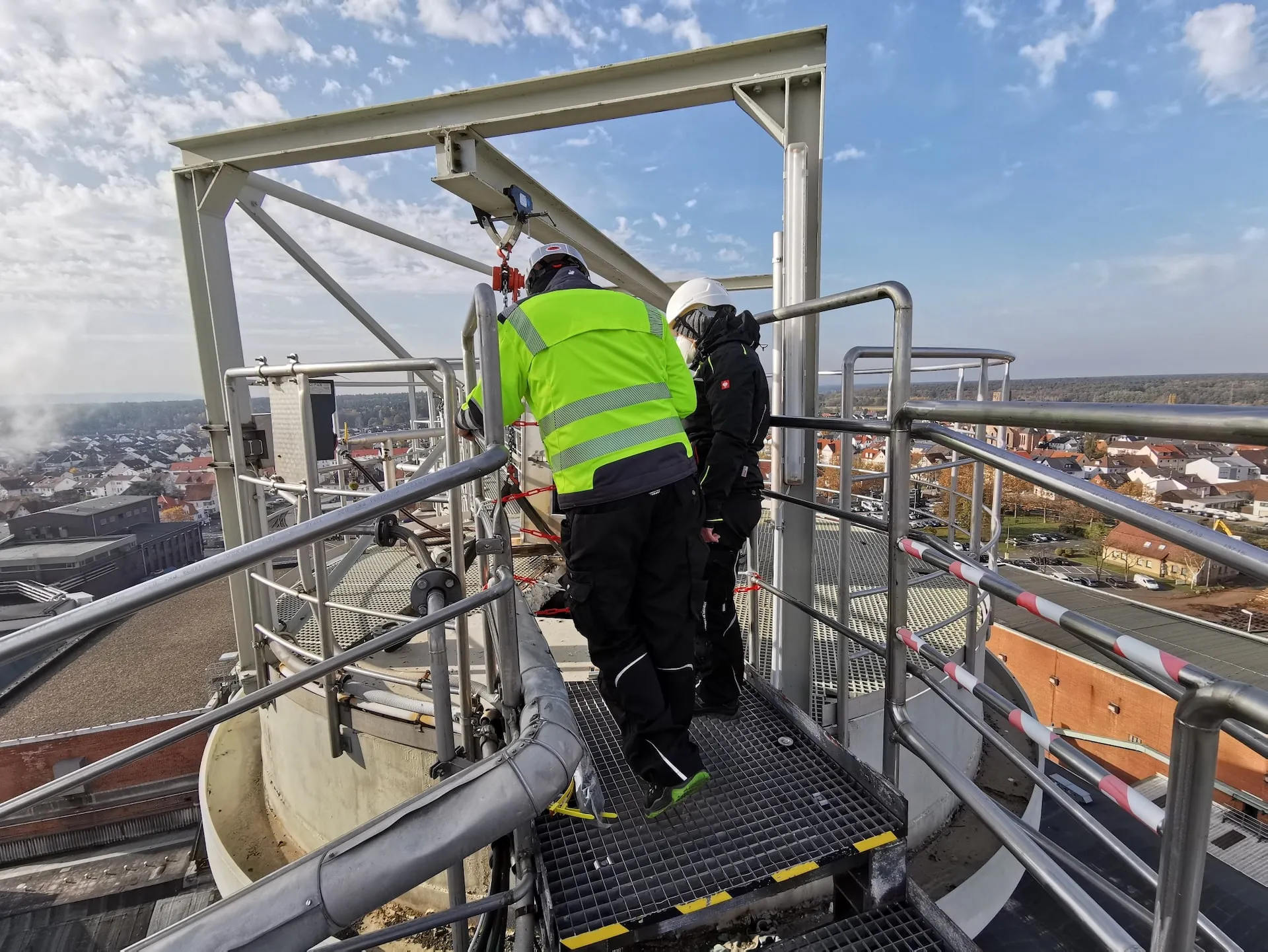 Drohneninspektion Industrieanlage